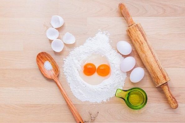 Priprava jedi za jajčno dieto, ki odpravlja odvečno težo