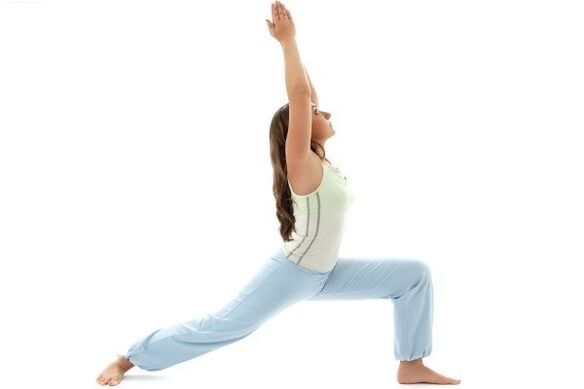joga bojevnik predstavljajo za hujšanje