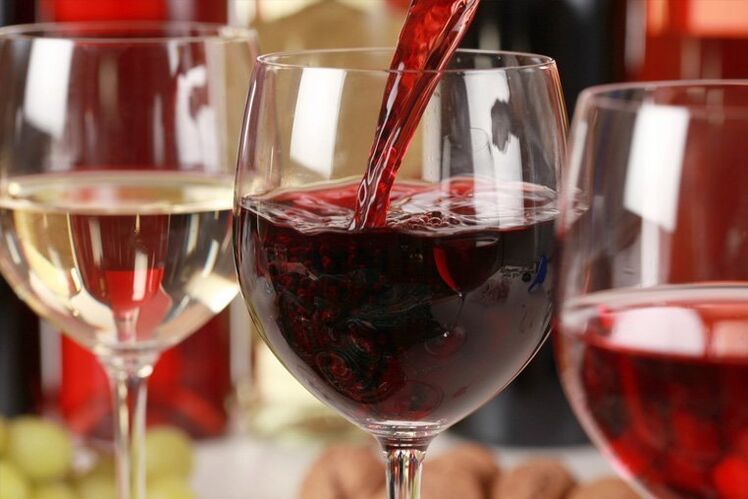 rdeče vino je dobro za ljudi s četrto krvno skupino